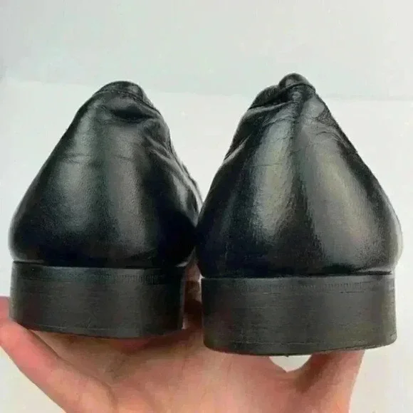 Johnston and Murphy loafers 10 M Italian leather